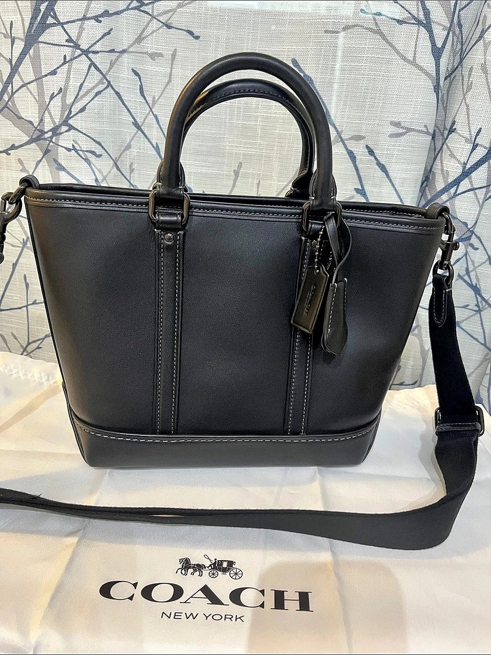 Coach metropolitan 22 Leather Black Crossbody